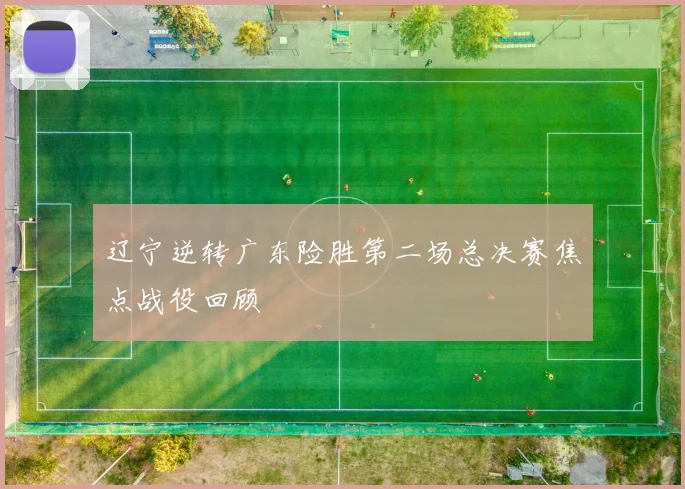辽宁逆转广东险胜第二场总决赛焦点战役回顾